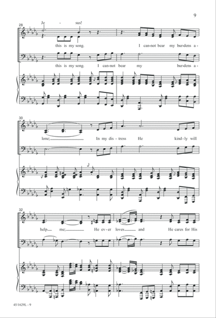 Hymns We Love to Sing, Vol. 2 3-Part scores gallery preview page 9