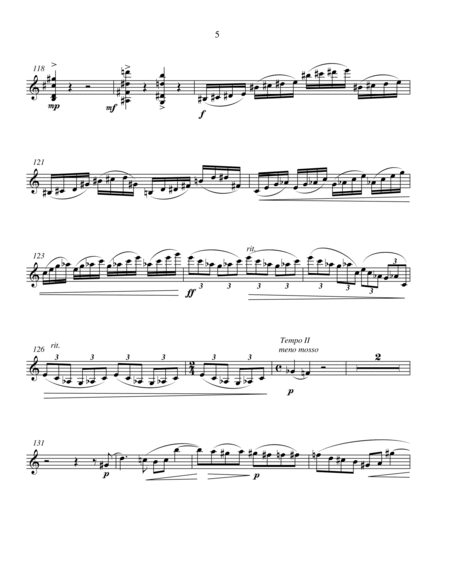 Allegro Appassionato Violin Part