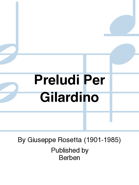 Preludi Per Gilardino by Giuseppe Rosetta  Sheet Music