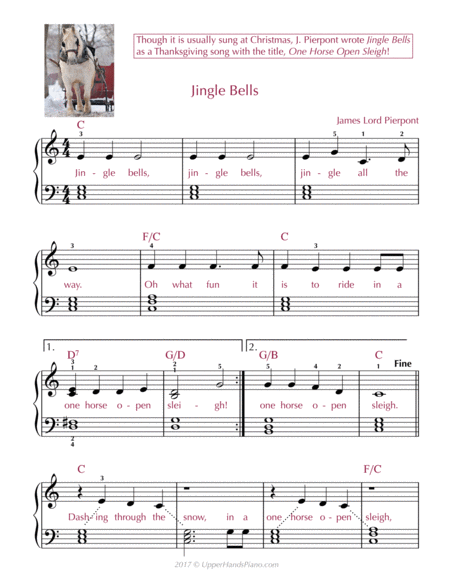 Jingle Bells (EASY) image number null