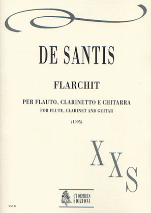 Book cover for Flarchit for Flute, Clarinet and Guitar (1995)
