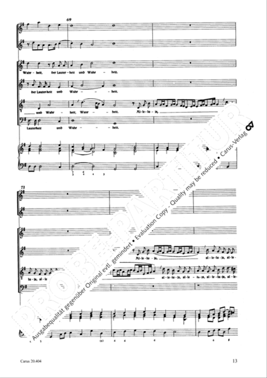 Feget den alten Sauerteig aus 4-Part scores gallery preview page 14