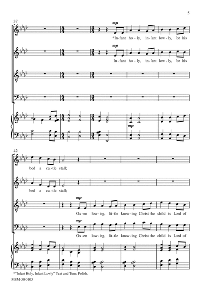 A Carol Fantasy (Choral Score) image number null