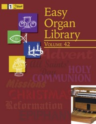 Book cover for Easy Organ Library, Vol. 42