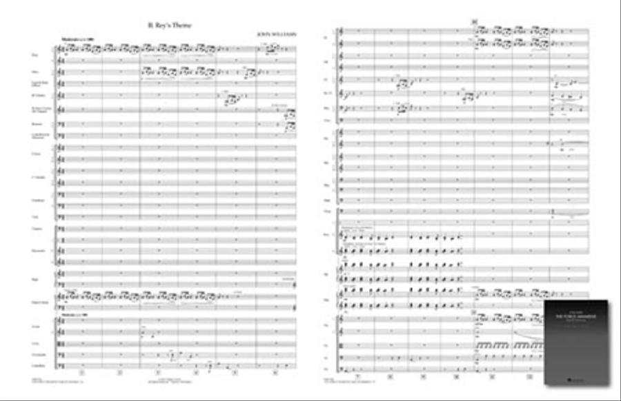 Star Wars: The Force Awakens (Suite for Orchestra) Full Orchestra scores gallery preview page 3