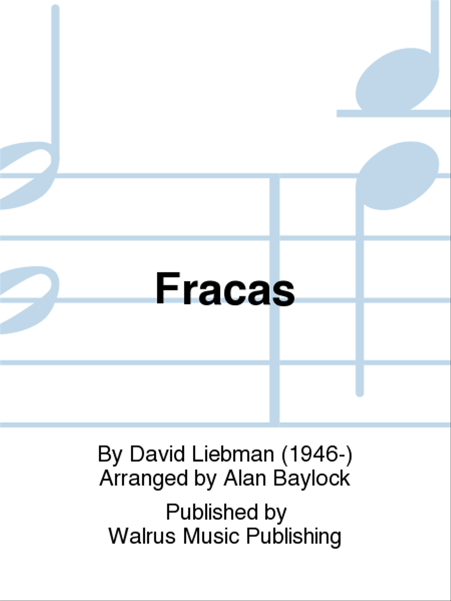 Fracas Big Band scores gallery preview page 1