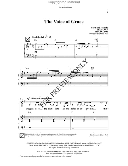 The Voice Of Grace - Anthem image number null