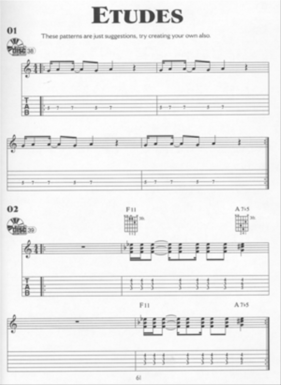 Getting into Funk Guitar Electric Guitar scores gallery preview page 6
