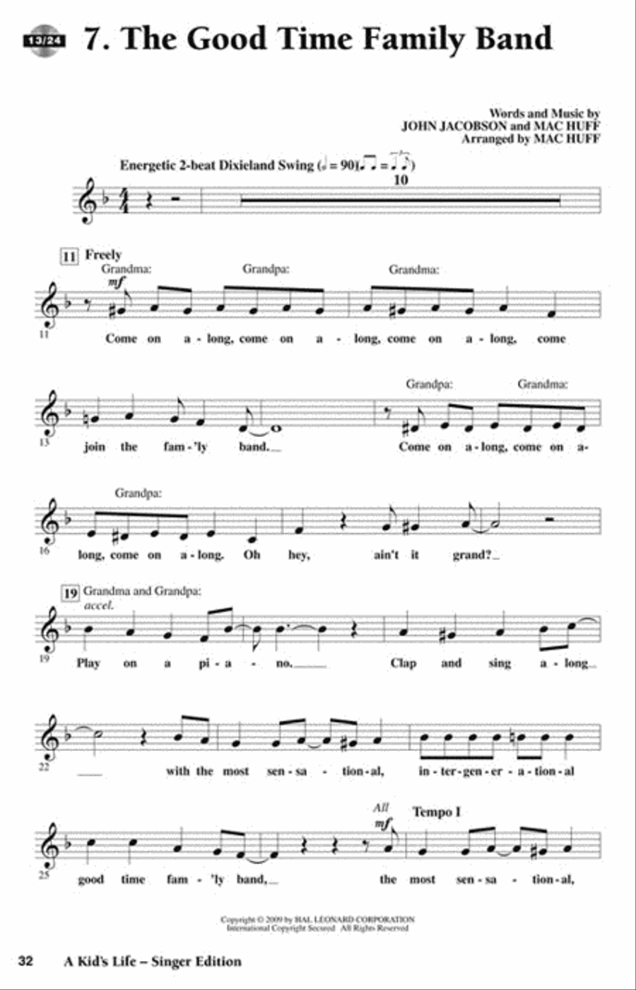 A Kid's Life Choir scores gallery preview page 7