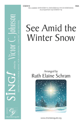 Book cover for See Amid the Winter Snow - SSA
