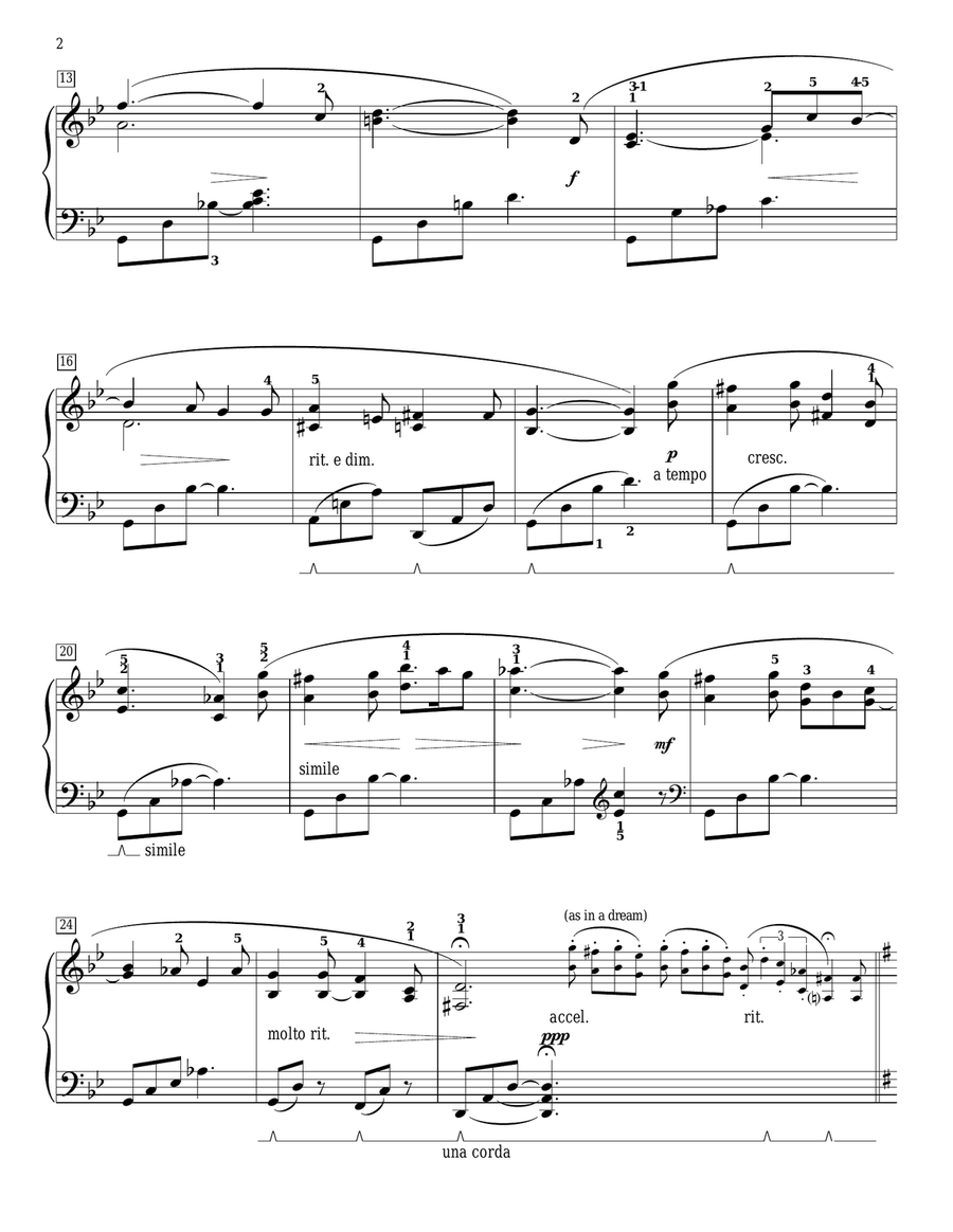 Barcarolle Impromptu Piano Solo scores gallery preview page 2