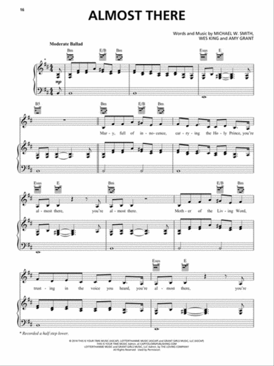 100 Most Beautiful Christmas Songs Piano, Vocal, Guitar scores gallery preview page 5