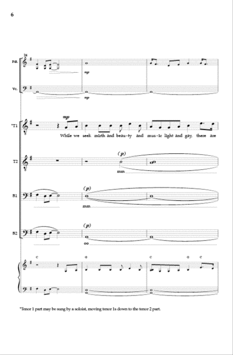 Hard Times (TTBB) TTBB scores gallery preview page 5