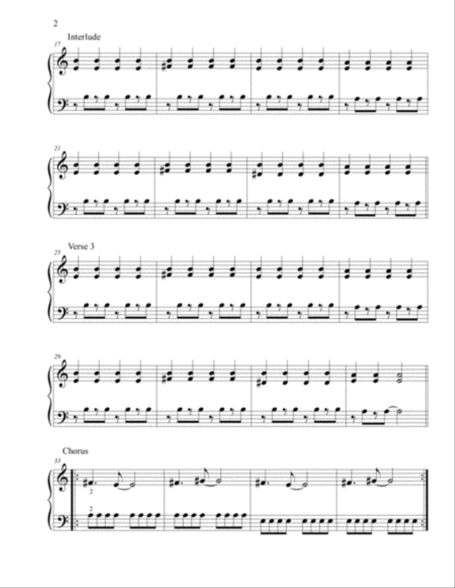 Don't Stop Believin' Don't Stop Believin' Easy Piano scores gallery preview page 3