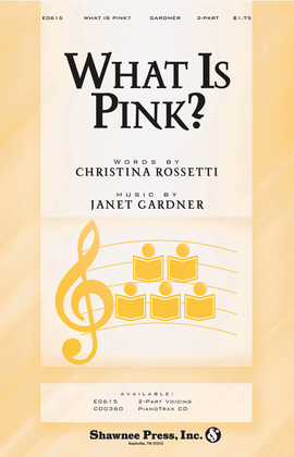 Book cover for What Is Pink?