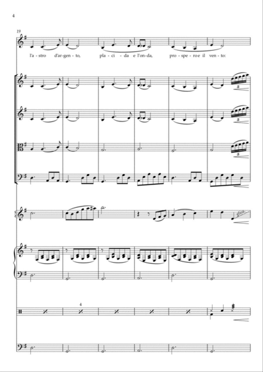 Santa Lucia Santa Lucia Large Ensemble scores gallery preview page 4