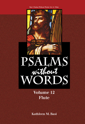 Book cover for Psalms without Words - Volume 12 - Solo Flute