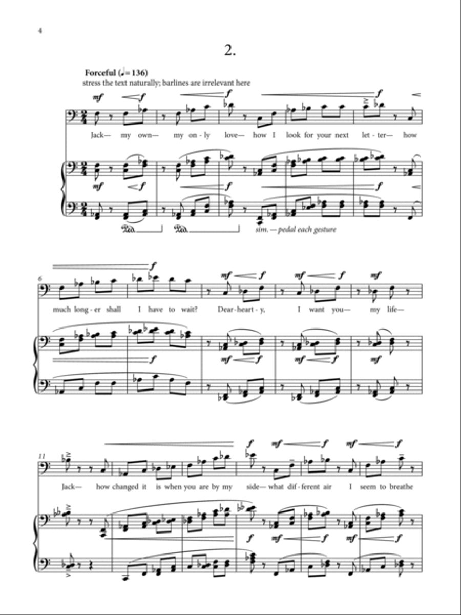 The Last Letter Voice scores gallery preview page 4