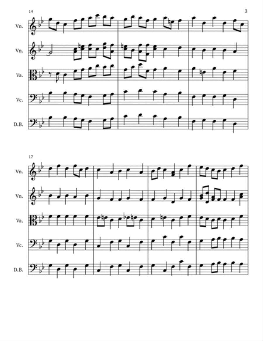 Pictures At An Exhibition Orchestra scores gallery preview page 3
