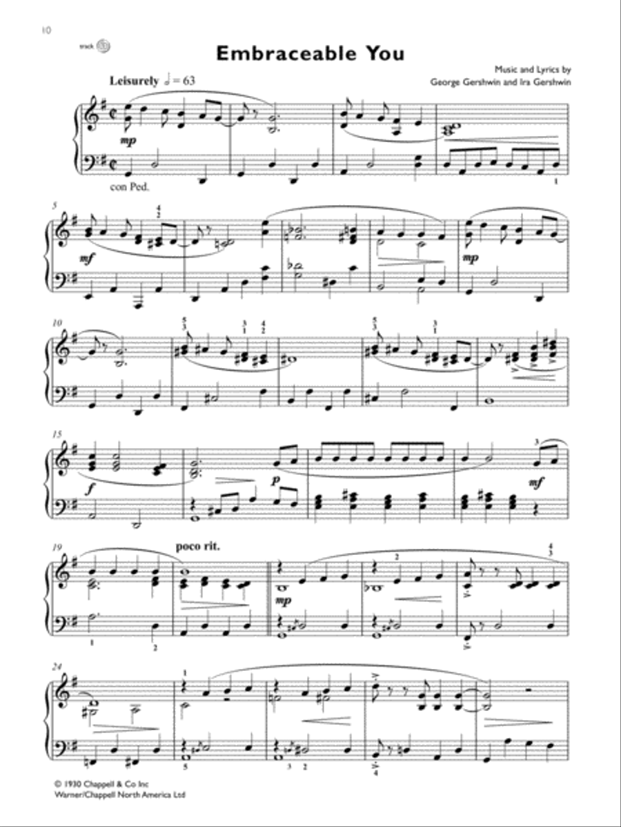 Jazzin' About Standards -- Favorite Jazz Standards for Piano / Keyboard Piano Solo scores gallery preview page 3