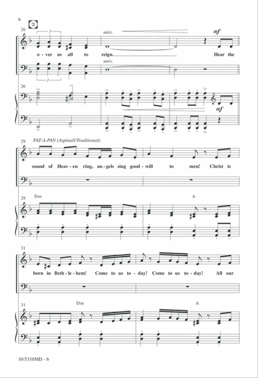 We Three Kings Medley We Three Kings Medley 4-Part scores gallery preview page 6