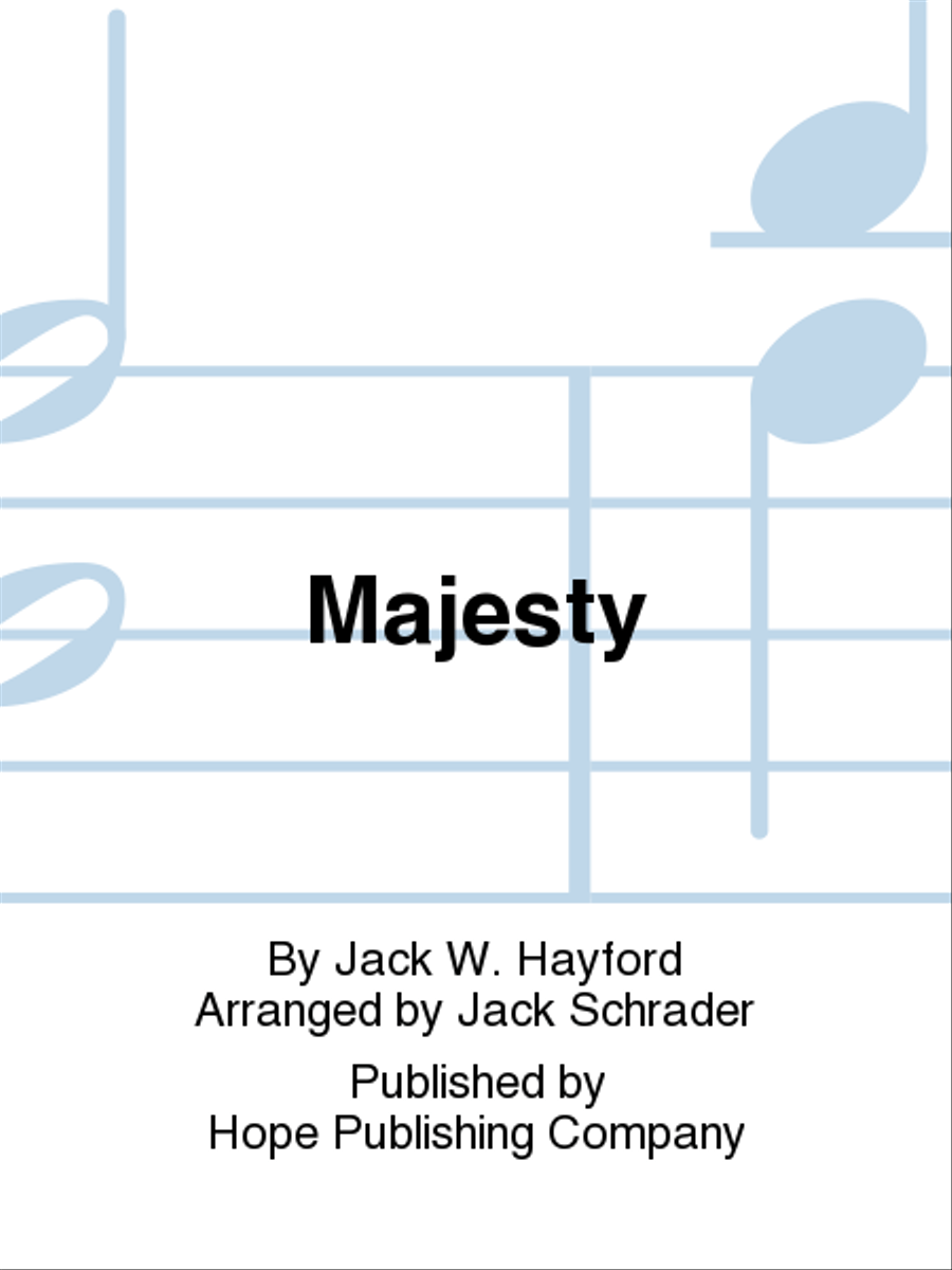 Majesty Majesty Choir scores gallery preview page 1