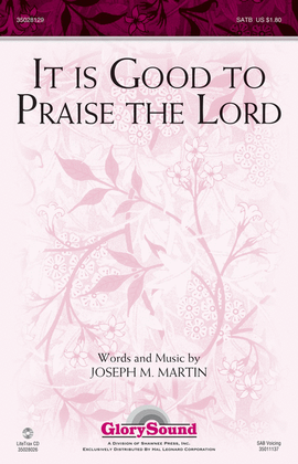 Book cover for It Is Good to Praise the Lord