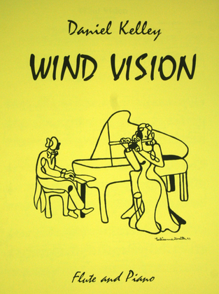 Book cover for Wind Vision for Flute and Piano