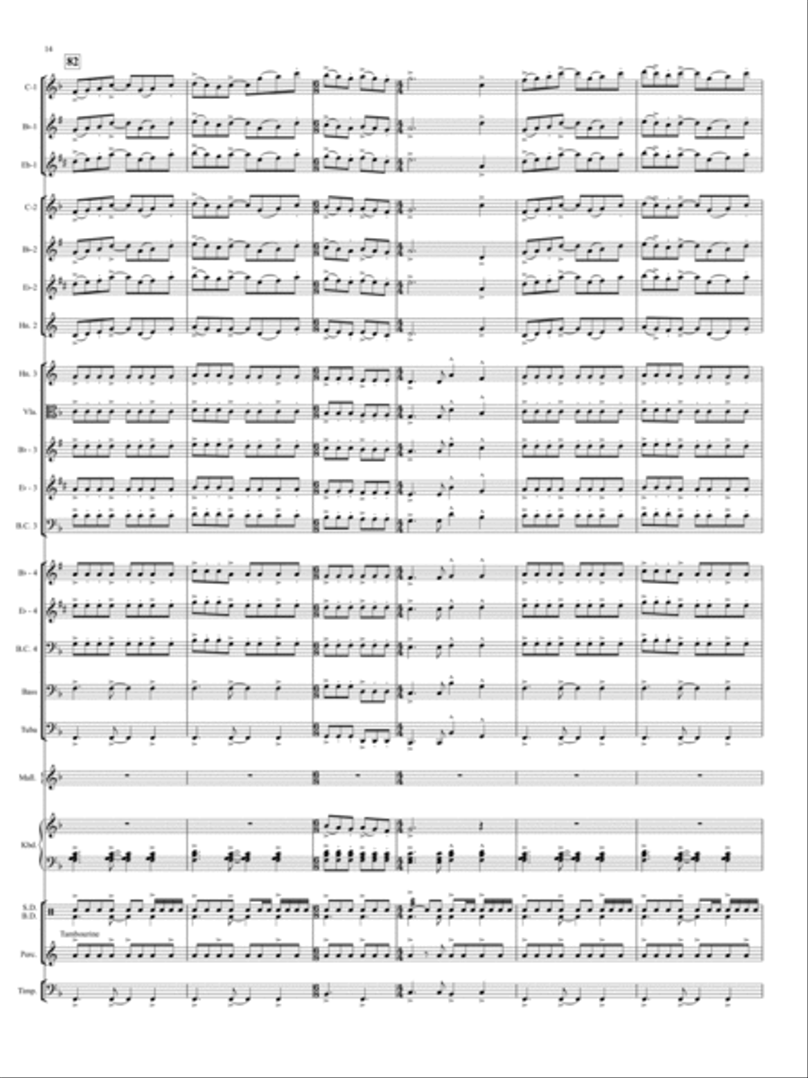 Brandon Bay Brandon Bay Concert Band scores gallery preview page 13