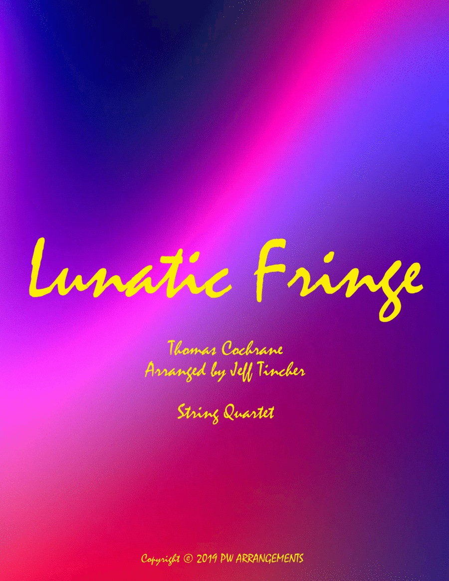 Lunatic Fringe String Quartet scores gallery preview page 1