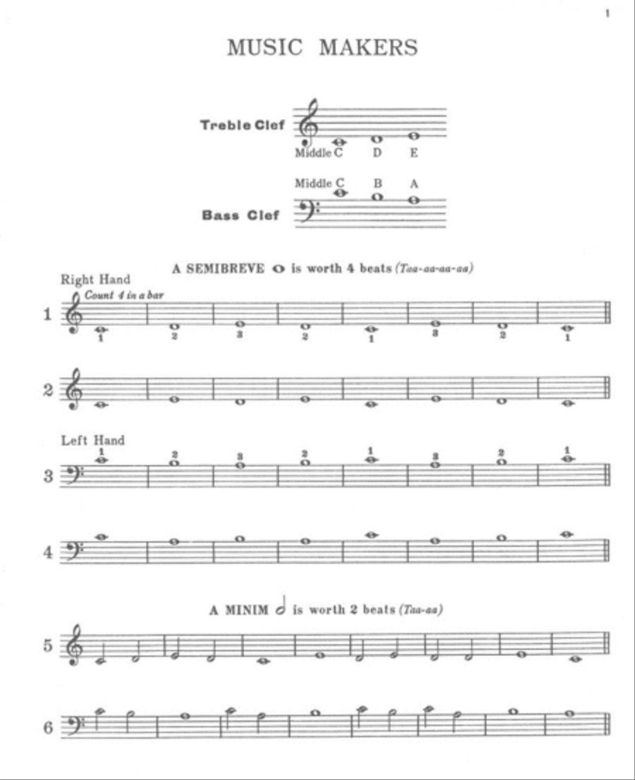 Music Makers - Piano Tutor Piano Method scores gallery preview page 2