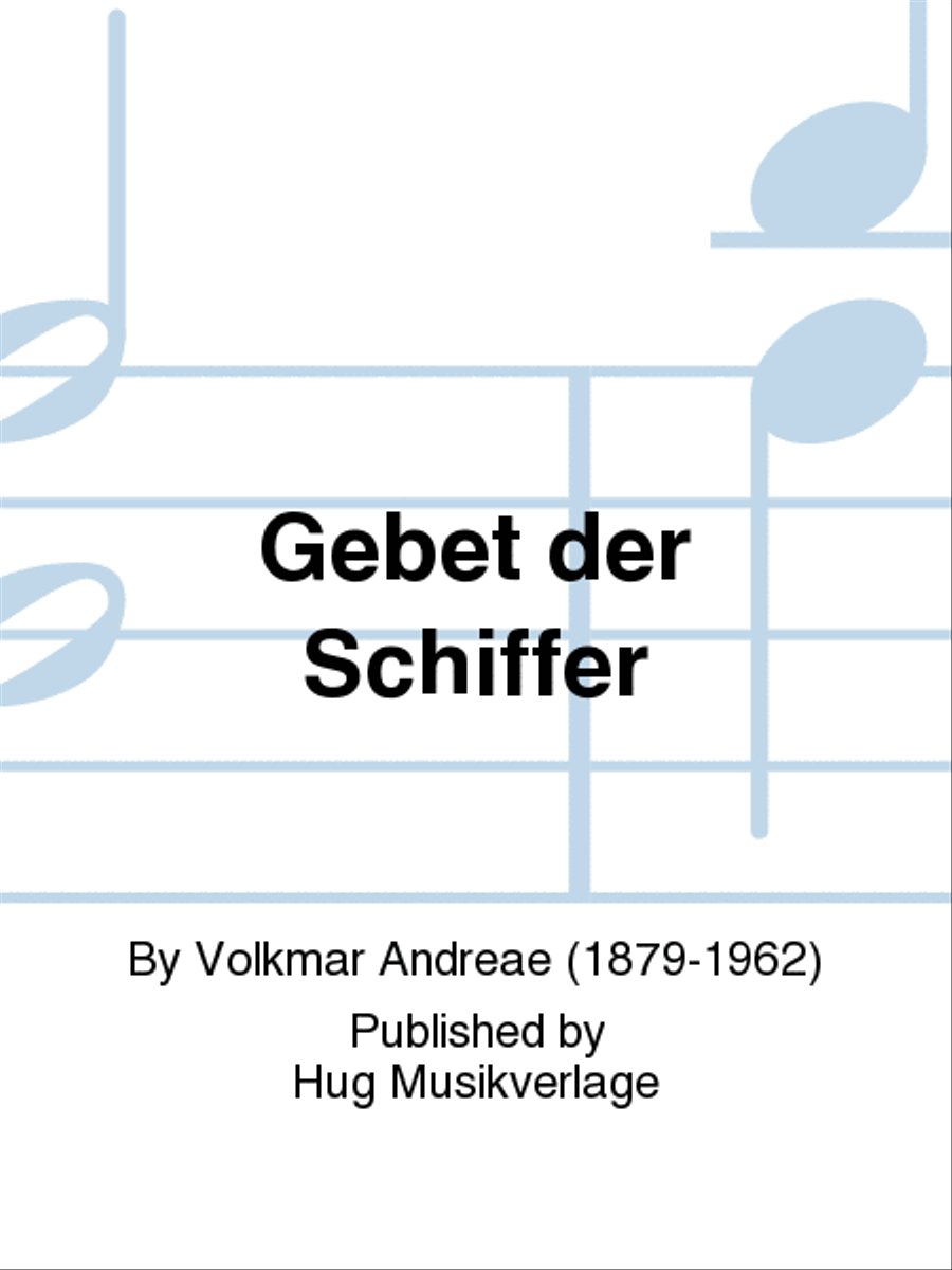 Gebet der Schiffer Voice scores gallery preview page 1
