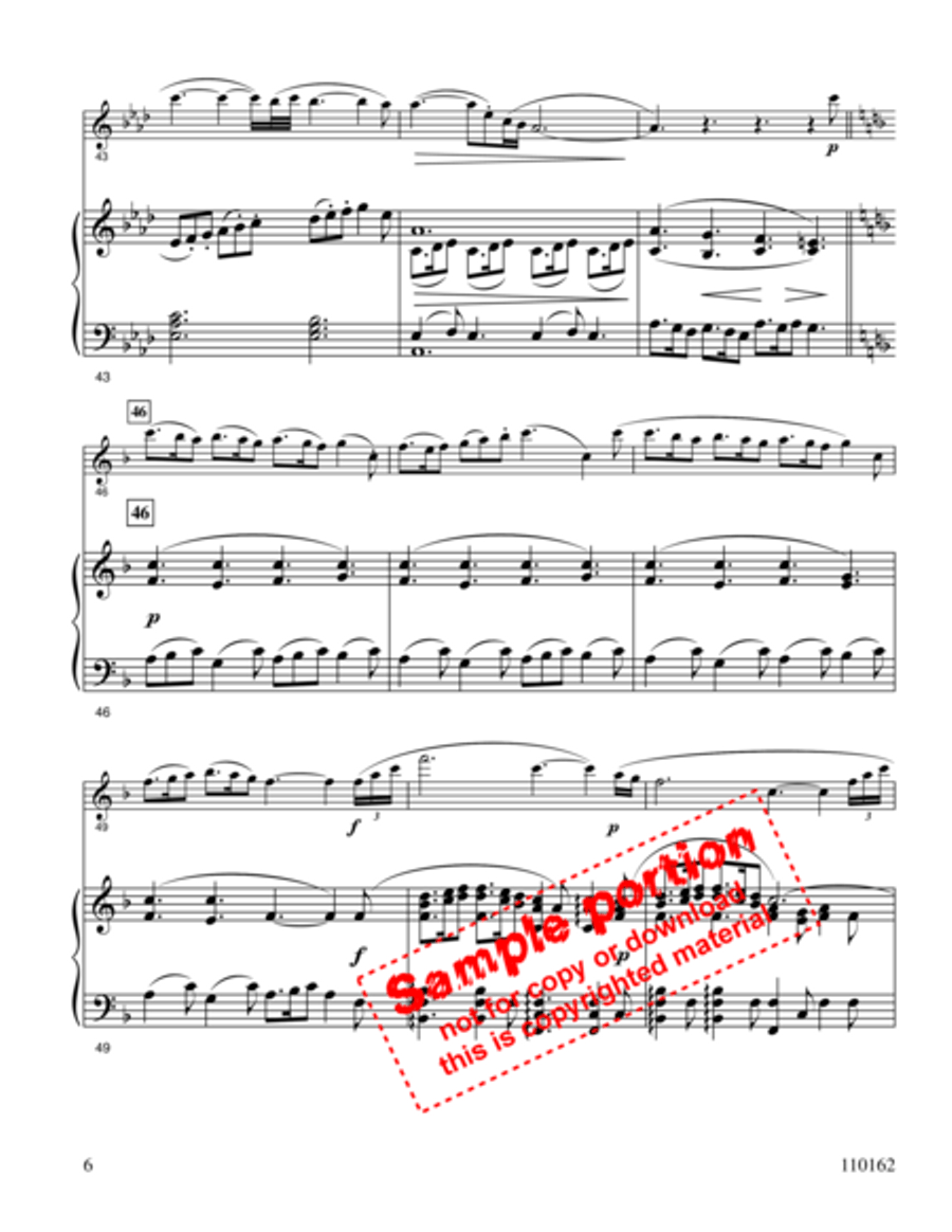 Gesu Bambino Gesu Bambino Flute Solo scores gallery preview page 5