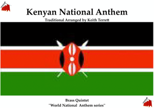Book cover for Kenyan National Anthem for Brass Quintet ("Ee Mungu Nguvu Yetu")