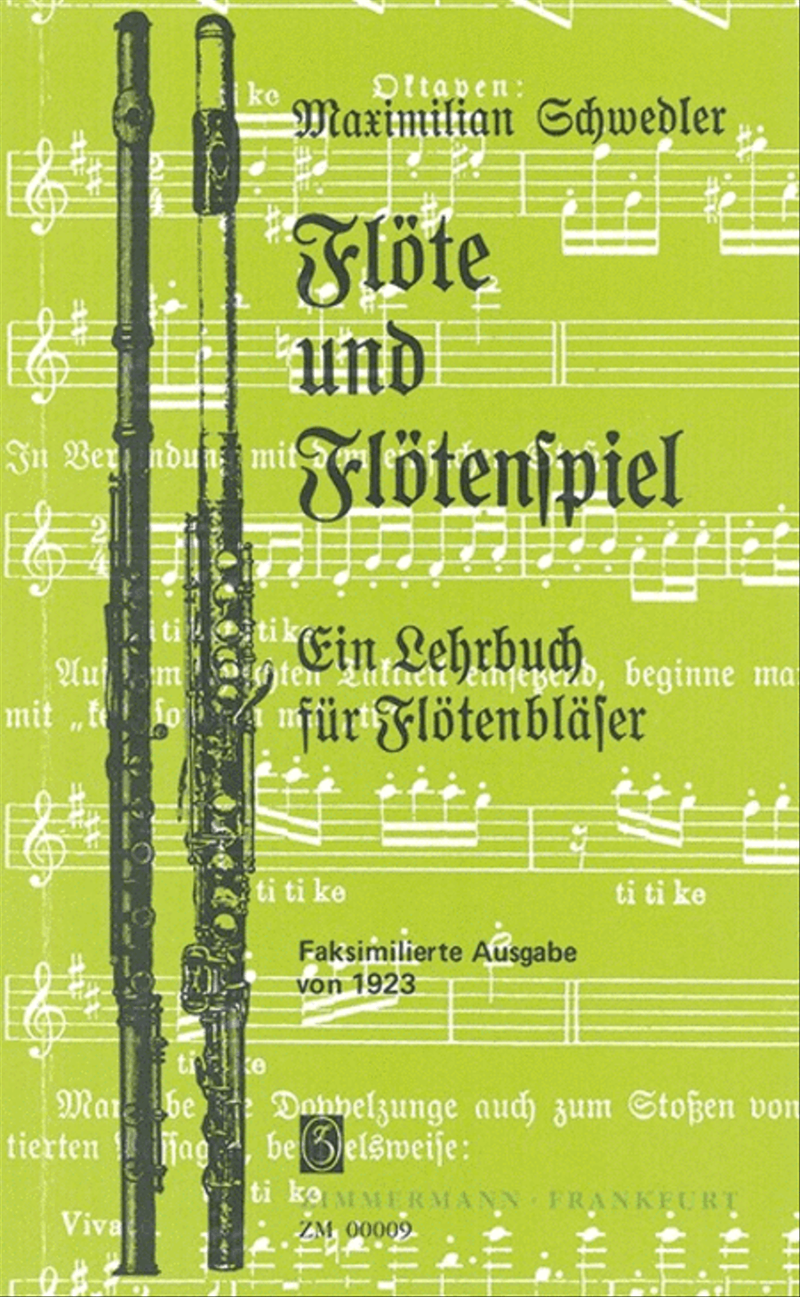 Die Flöte und das Flötenspiel Flute scores gallery preview page 1
