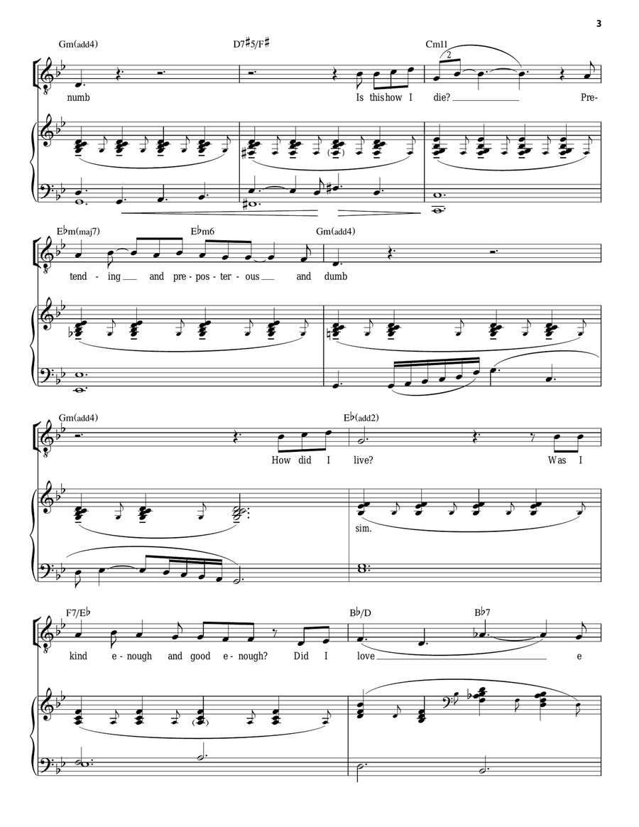 Dust And Ashes Voice scores gallery preview page 3