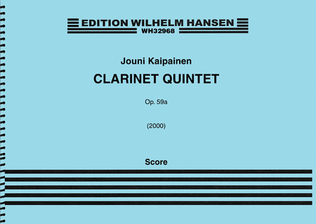 Clarinet Quintet, Op. 59a