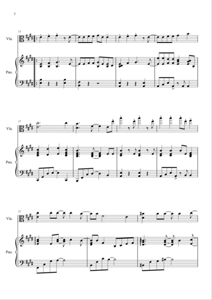 Pretty Pretty Viola scores gallery preview page 2