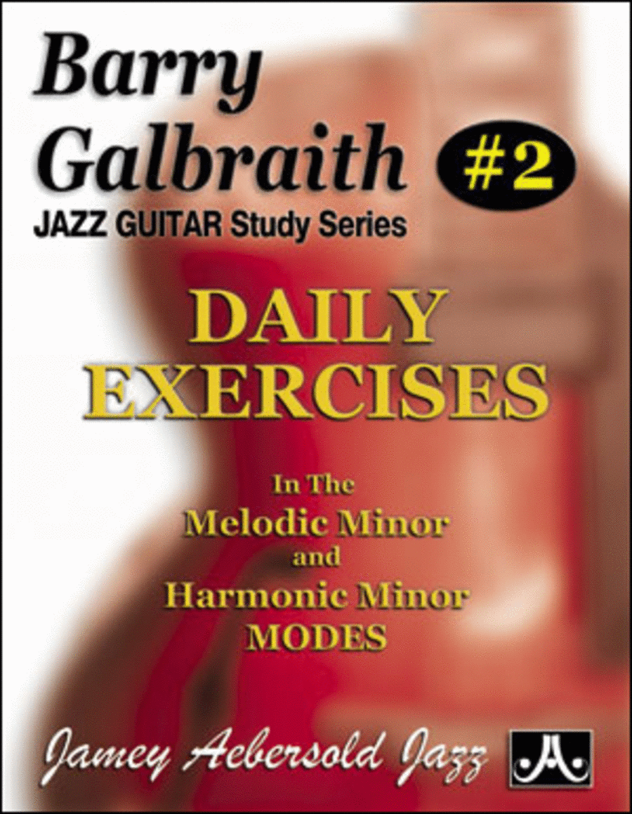 Barry Galbraith # 2 - Exercises In Melodic & Harmonic Minor Modes Guitar scores gallery preview page 1
