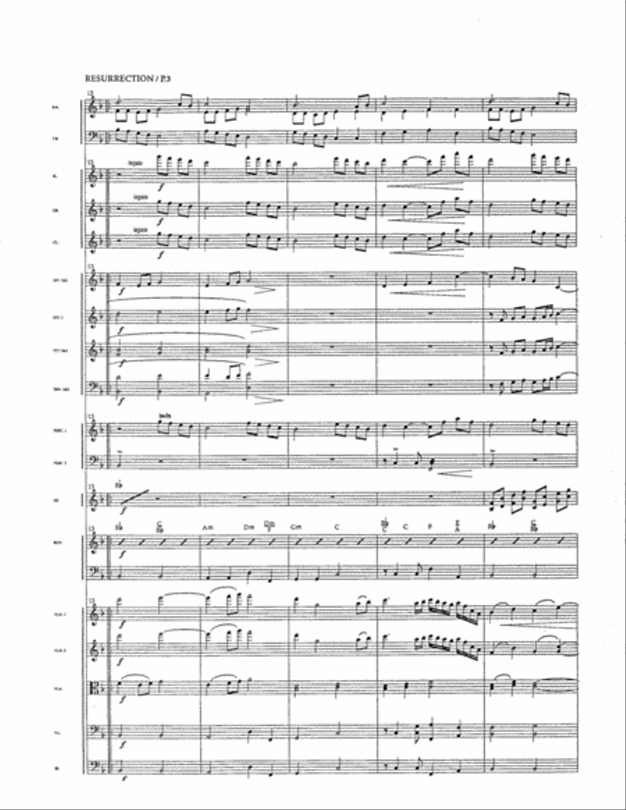 Resurrection Chorus Choir scores gallery preview page 4