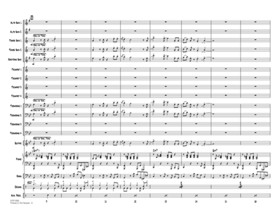 Thieves In The Temple - Conductor Score (Full Score)