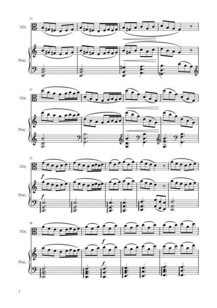 Morning Mood - Viola Solo w/ Piano image number null