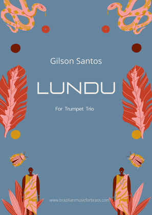 Book cover for LUNDU for Trumpet Trio