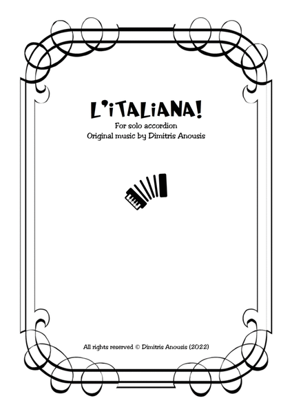 Dimitris Anousis: "L' Italiana" for solo accordion image number null