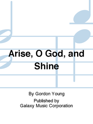 Book cover for Arise, O God, and Shine