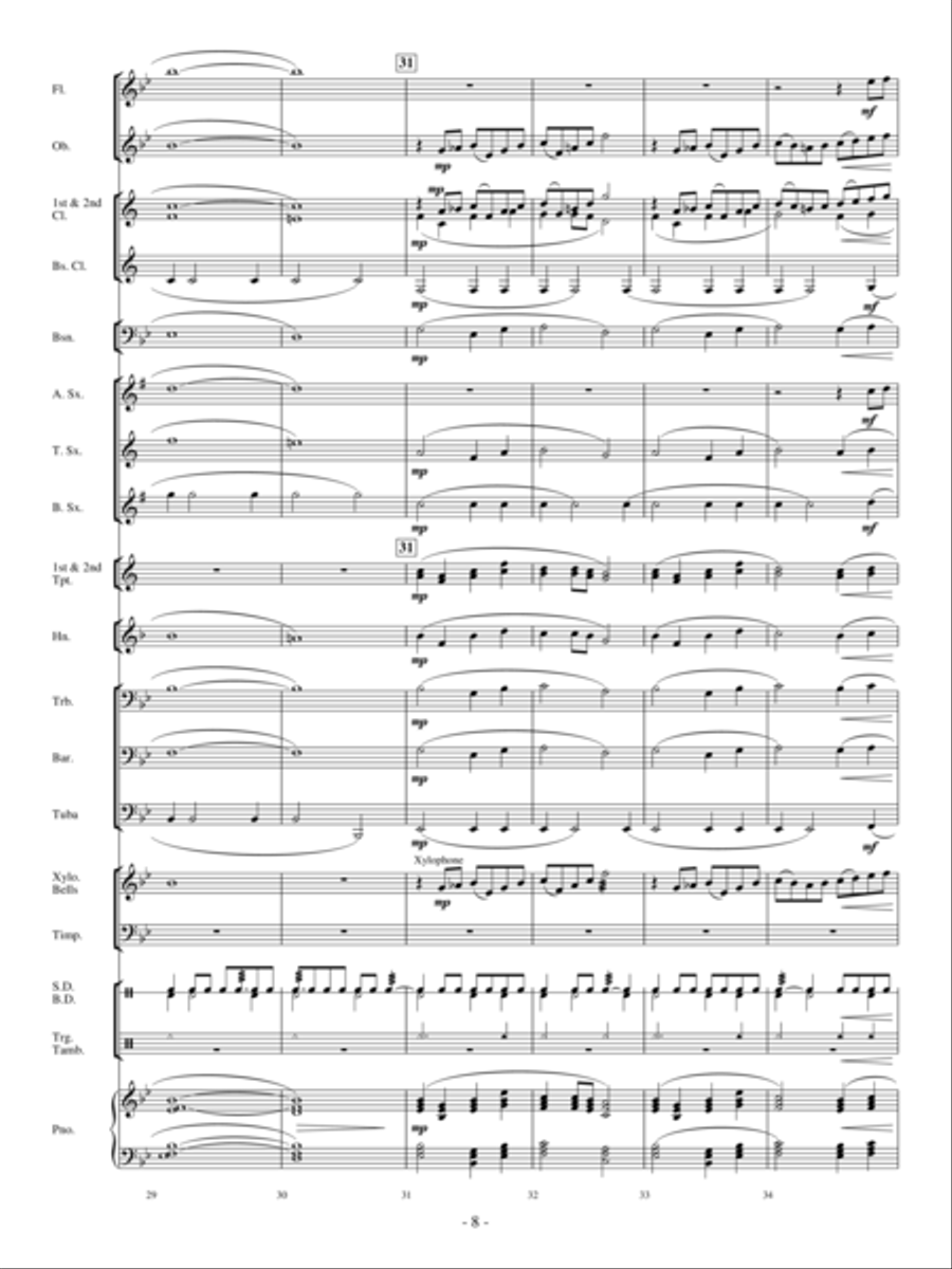 Animoso Animoso Concert Band scores gallery preview page 7