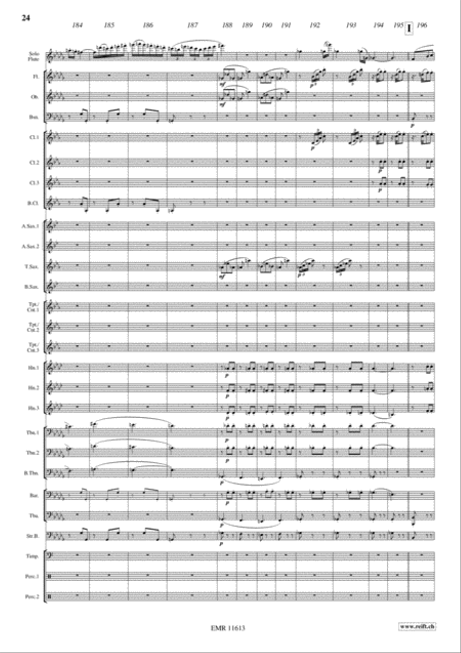 Carmen Fantasy Carmen Fantasy Concert Band scores gallery preview page 25