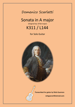 Book cover for Sonata K311 / L144