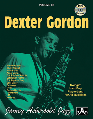 Book cover for Volume 82 - Dexter Gordon