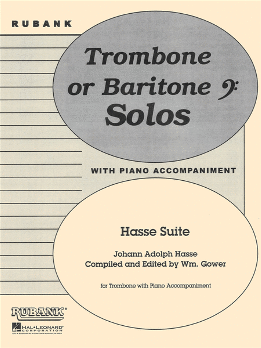 Hasse Suite Piano Accompaniment scores gallery preview page 1
